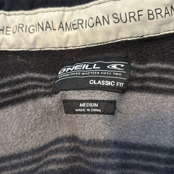 O’Neill men’s navy blue fleece lined jacket size medium - Picture 8 of 9